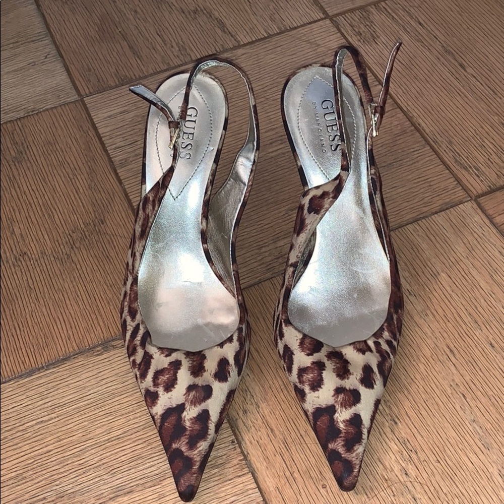 Cheetah Guess Heels